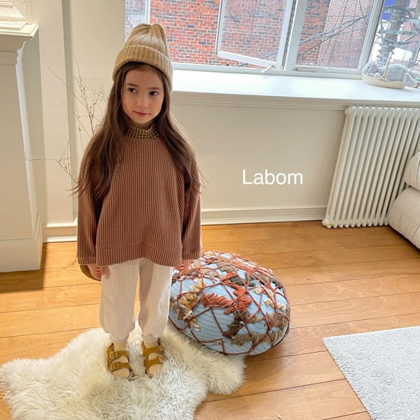 LABOM - Korean Children Fashion - #Kfashion4kids - Butter Waffle Tee - 5