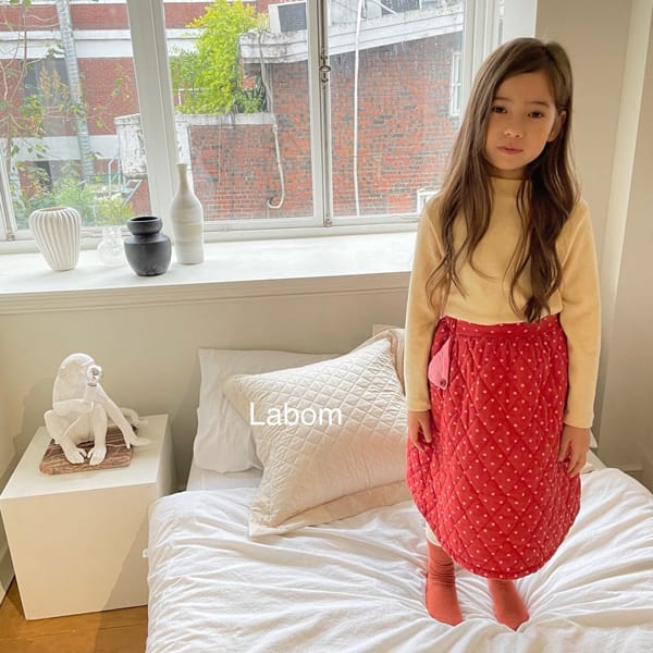 LABOM - Korean Children Fashion - #Kfashion4kids - Merry Dot Skirt - 2