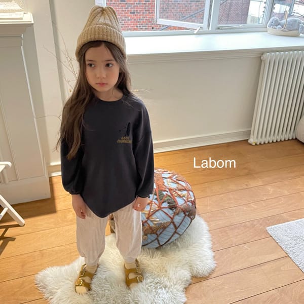 LABOM - Korean Children Fashion - #Kfashion4kids - Little Puppy Long Tee