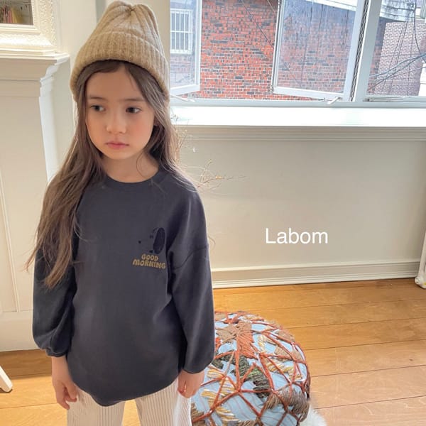 LABOM - Korean Children Fashion - #Kfashion4kids - Little Puppy Long Tee - 2