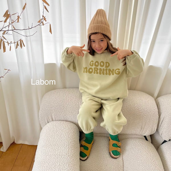 LABOM - Korean Children Fashion - #Kfashion4kids - Good Morning Sweatshirt - 2