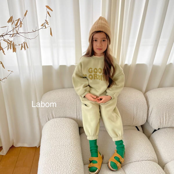 LABOM - Korean Children Fashion - #Kfashion4kids - Good Morning Sweatshirt - 7