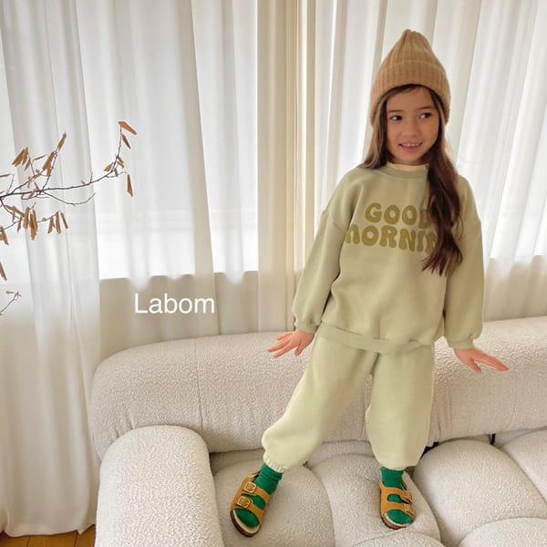 LABOM - Korean Children Fashion - #Kfashion4kids - Good Morning Sweatshirt - 9