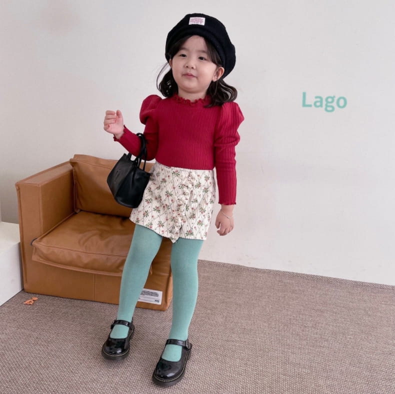 LAGO - Korean Children Fashion - #Kfashion4kids - Rose Wrap Pants - 2