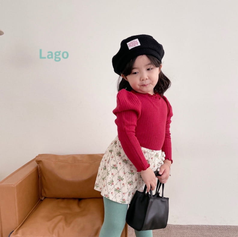 LAGO - Korean Children Fashion - #Kfashion4kids - Rose Wrap Pants - 6