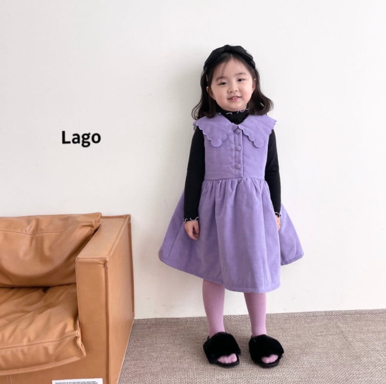 LAGO - Korean Children Fashion - #Kfashion4kids - Lulu Bonding One-piece - 2