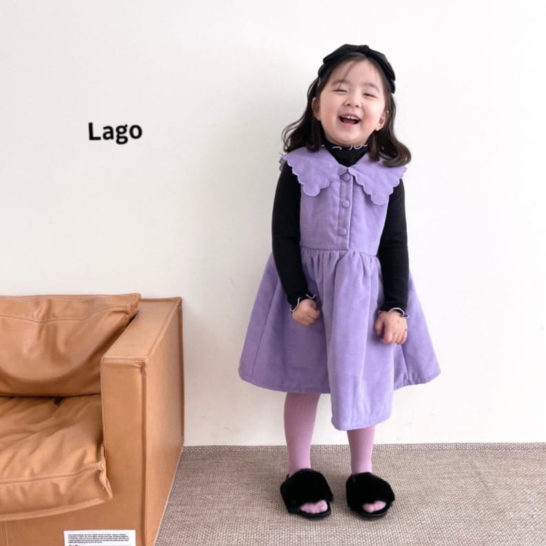 LAGO - Korean Children Fashion - #Kfashion4kids - Lulu Bonding One-piece - 4