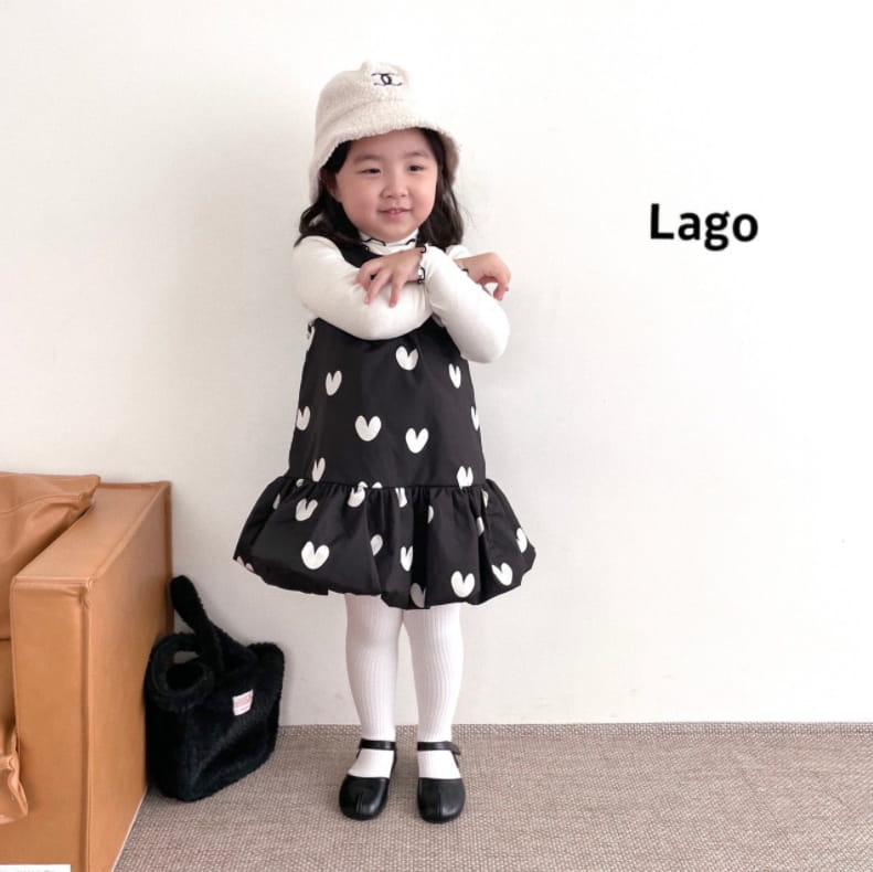 LAGO - Korean Children Fashion - #Kfashion4kids - Bong Bong One-piece - 2