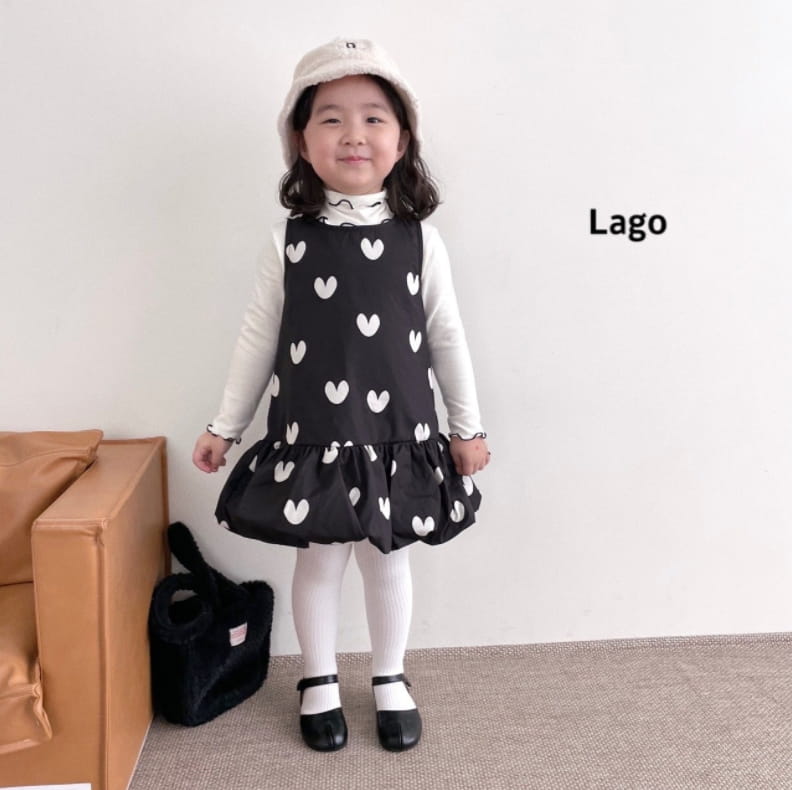 LAGO - Korean Children Fashion - #Kfashion4kids - Bong Bong One-piece - 3