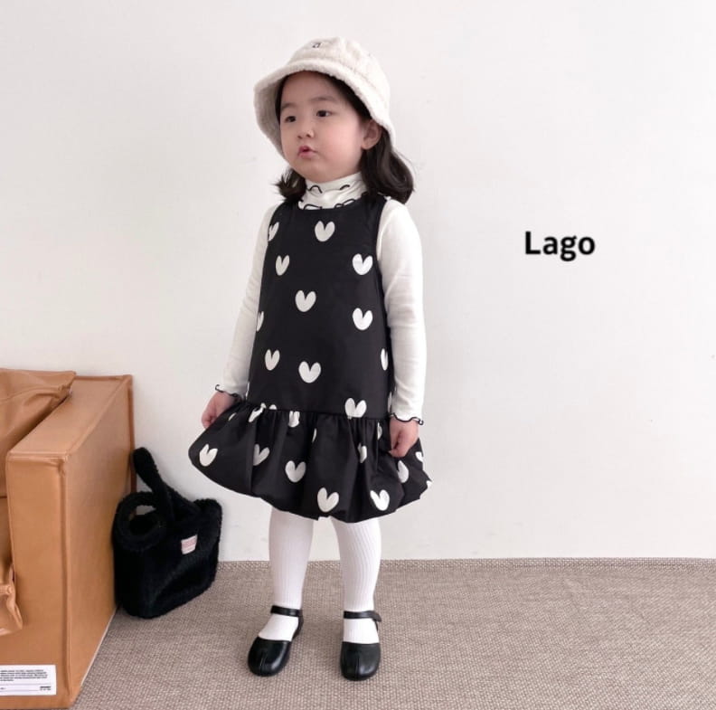 LAGO - Korean Children Fashion - #Kfashion4kids - Bong Bong One-piece - 4