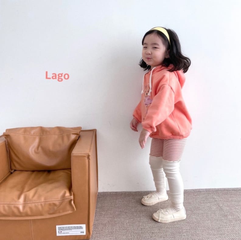 LAGO - Korean Children Fashion - #Kfashion4kids - Bellerina Bear Hoody - 3