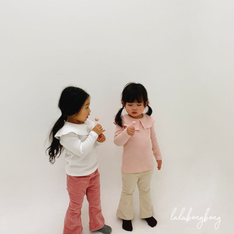 LALABONGBONG - Korean Children Fashion - #Kfashion4kids - Soft Collar Tee - 2