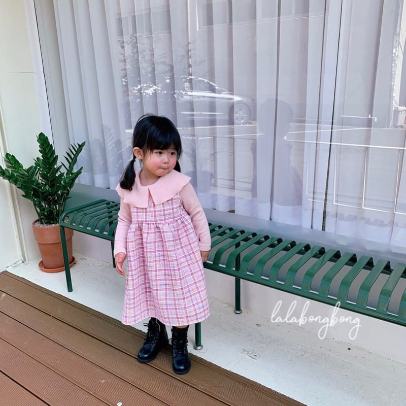 LALABONGBONG - Korean Children Fashion - #Kfashion4kids - Soft Collar Tee - 4