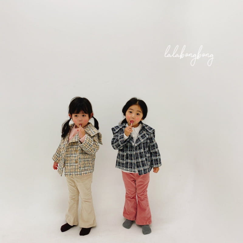 LALABONGBONG - Korean Children Fashion - #Kfashion4kids - Lala Corduroy Bootscut Pants - 3