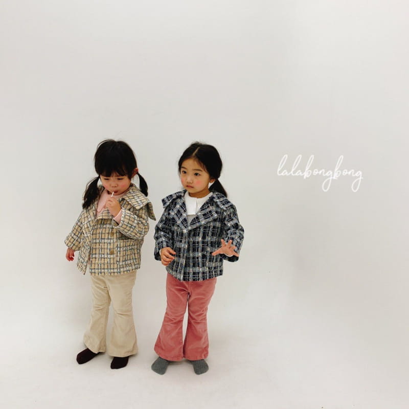 LALABONGBONG - Korean Children Fashion - #Kfashion4kids - Lala Corduroy Bootscut Pants - 4