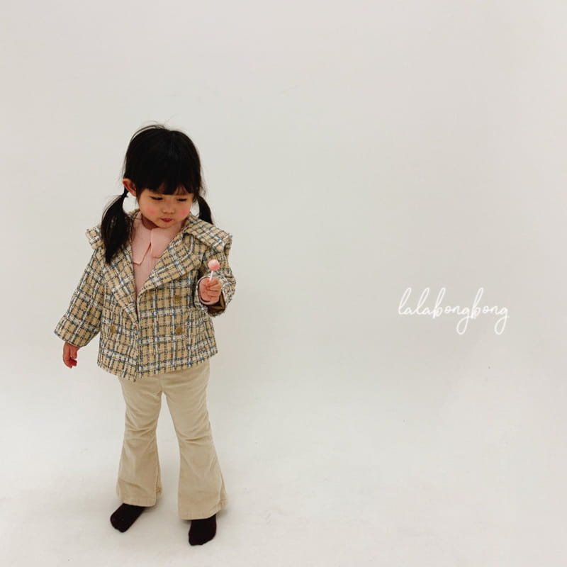 LALABONGBONG - Korean Children Fashion - #Kfashion4kids - Lala Corduroy Bootscut Pants - 8