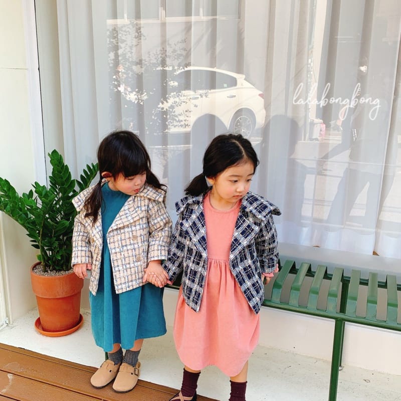 LALABONGBONG - Korean Children Fashion - #Kfashion4kids - Daily Corduroy One-piece - 11