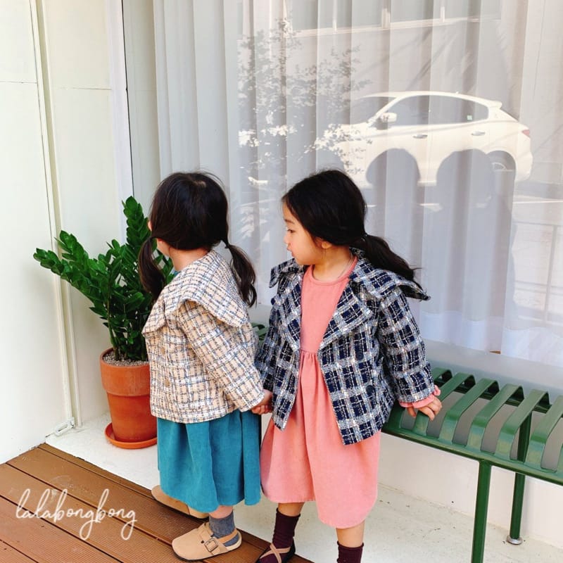 LALABONGBONG - Korean Children Fashion - #Kfashion4kids - Daily Corduroy One-piece - 12