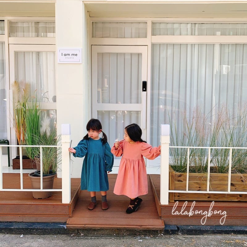 LALABONGBONG - Korean Children Fashion - #Kfashion4kids - Daily Corduroy One-piece - 6