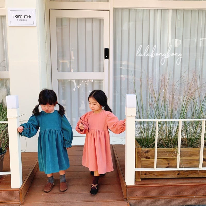 LALABONGBONG - Korean Children Fashion - #Kfashion4kids - Daily Corduroy One-piece - 7