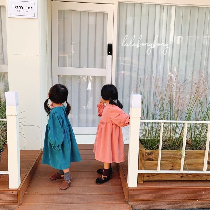 LALABONGBONG - Korean Children Fashion - #Kfashion4kids - Daily Corduroy One-piece - 8