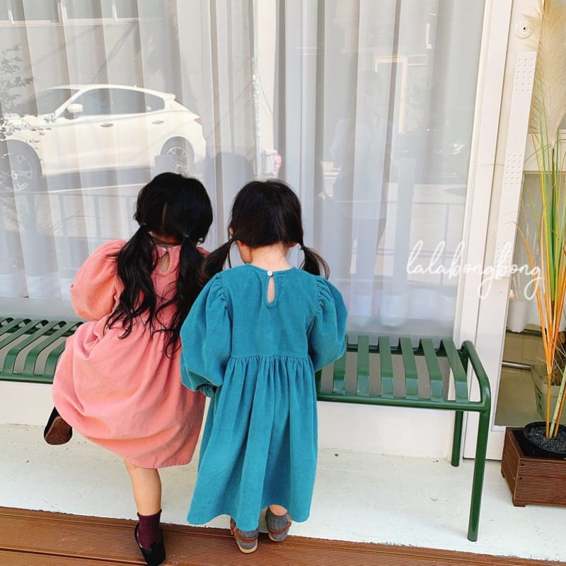 LALABONGBONG - Korean Children Fashion - #Kfashion4kids - Daily Corduroy One-piece - 9