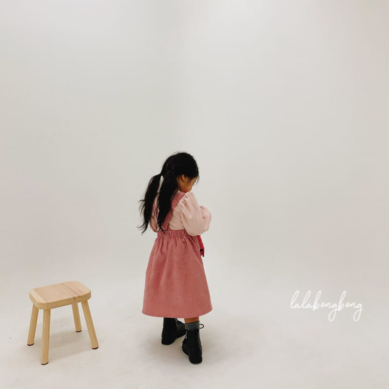 LALABONGBONG - Korean Children Fashion - #Kfashion4kids - Aha Suspender One-piece - 2