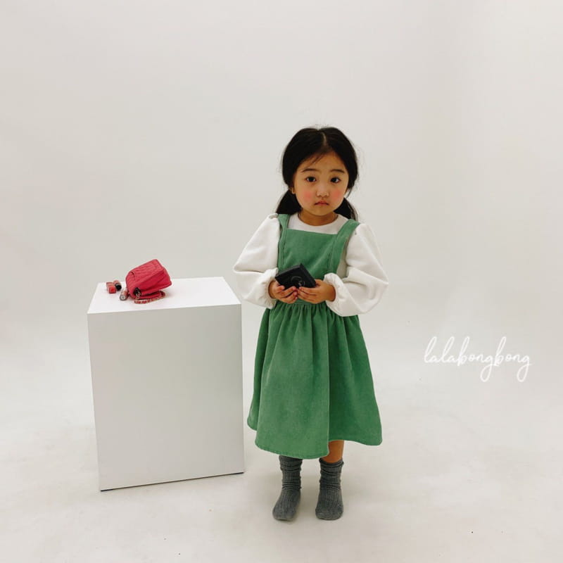 LALABONGBONG - Korean Children Fashion - #Kfashion4kids - Aha Suspender One-piece - 5