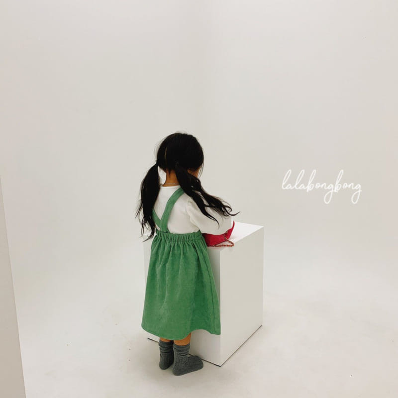LALABONGBONG - Korean Children Fashion - #Kfashion4kids - Aha Suspender One-piece - 7