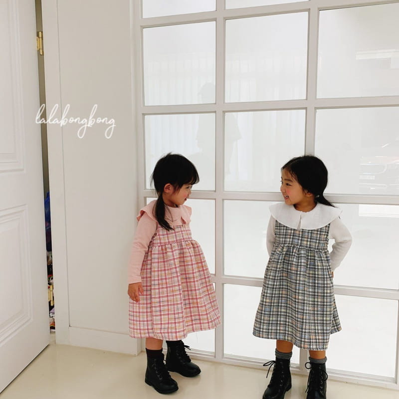 LALABONGBONG - Korean Children Fashion - #Kfashion4kids - Awesome V-neck One-piece - 2