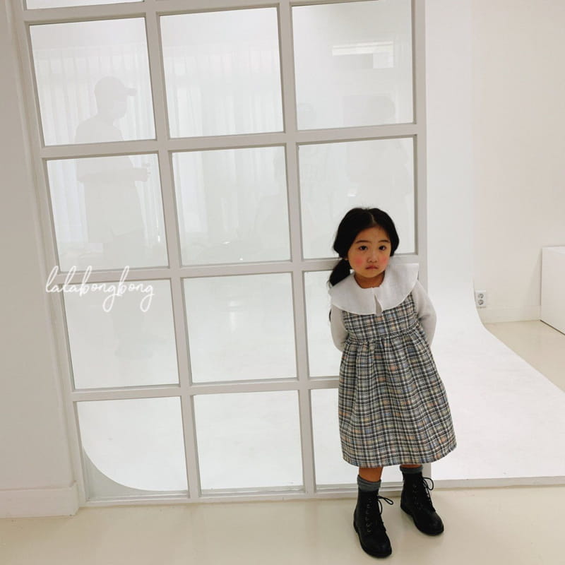 LALABONGBONG - Korean Children Fashion - #Kfashion4kids - Awesome V-neck One-piece - 3