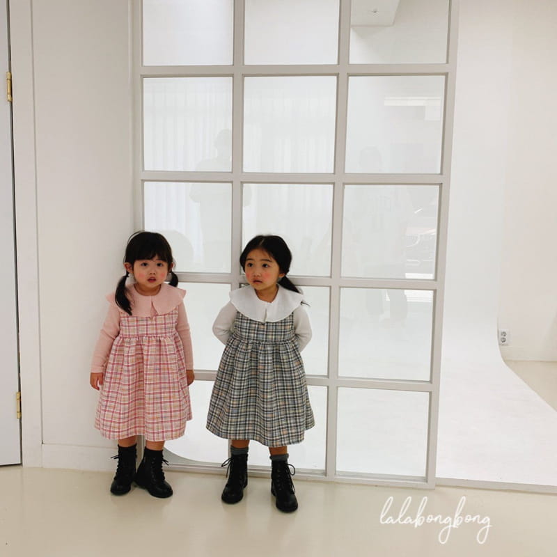 LALABONGBONG - Korean Children Fashion - #Kfashion4kids - Awesome V-neck One-piece - 5