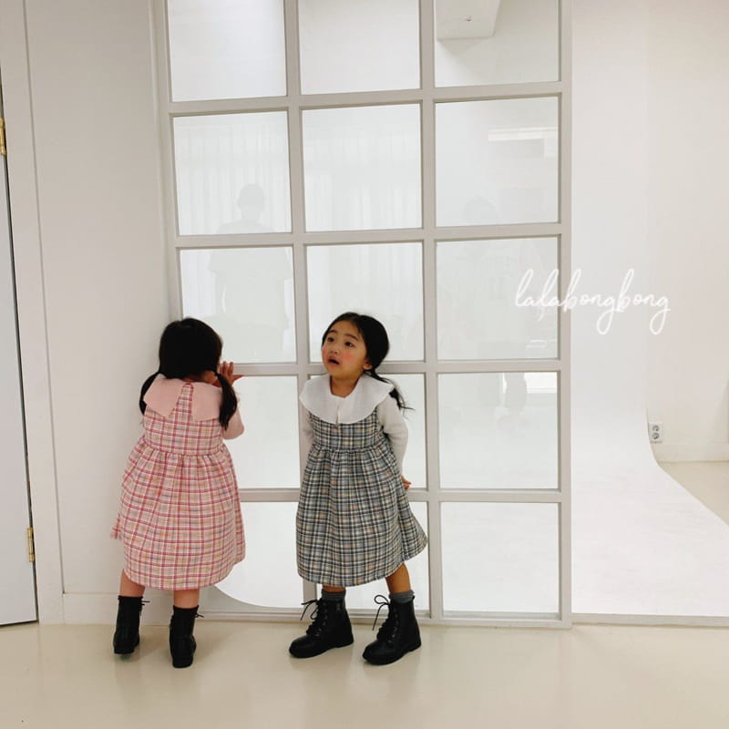 LALABONGBONG - Korean Children Fashion - #Kfashion4kids - Awesome V-neck One-piece - 7