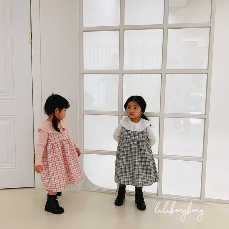 LALABONGBONG - Korean Children Fashion - #Kfashion4kids - Awesome V-neck One-piece - 8