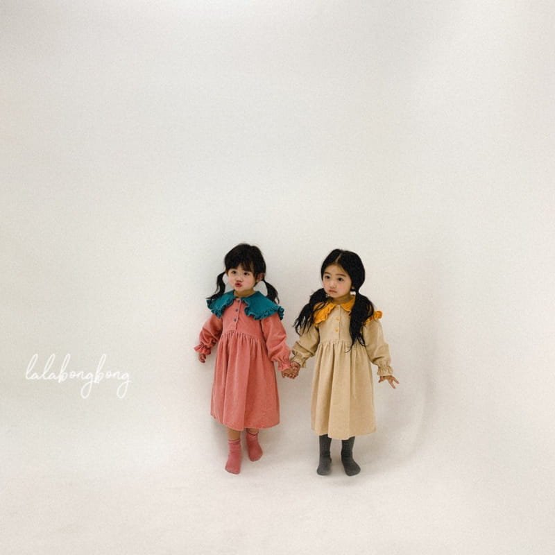 LALABONGBONG - Korean Children Fashion - #Kfashion4kids - Dalkong One-piece - 4