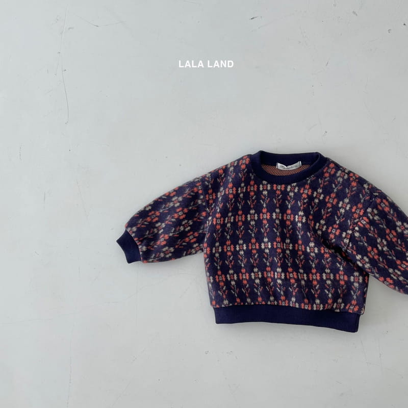 LALALAND - Korean Children Fashion - #Kfashion4kids - Antique Jacquard Sweatshirt - 10