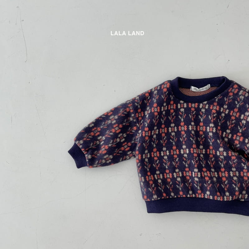 LALALAND - Korean Children Fashion - #Kfashion4kids - Antique Jacquard Sweatshirt - 11