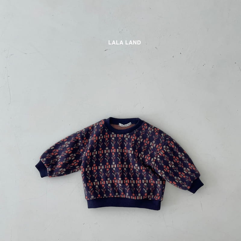 LALALAND - Korean Children Fashion - #Kfashion4kids - Antique Jacquard Sweatshirt - 9