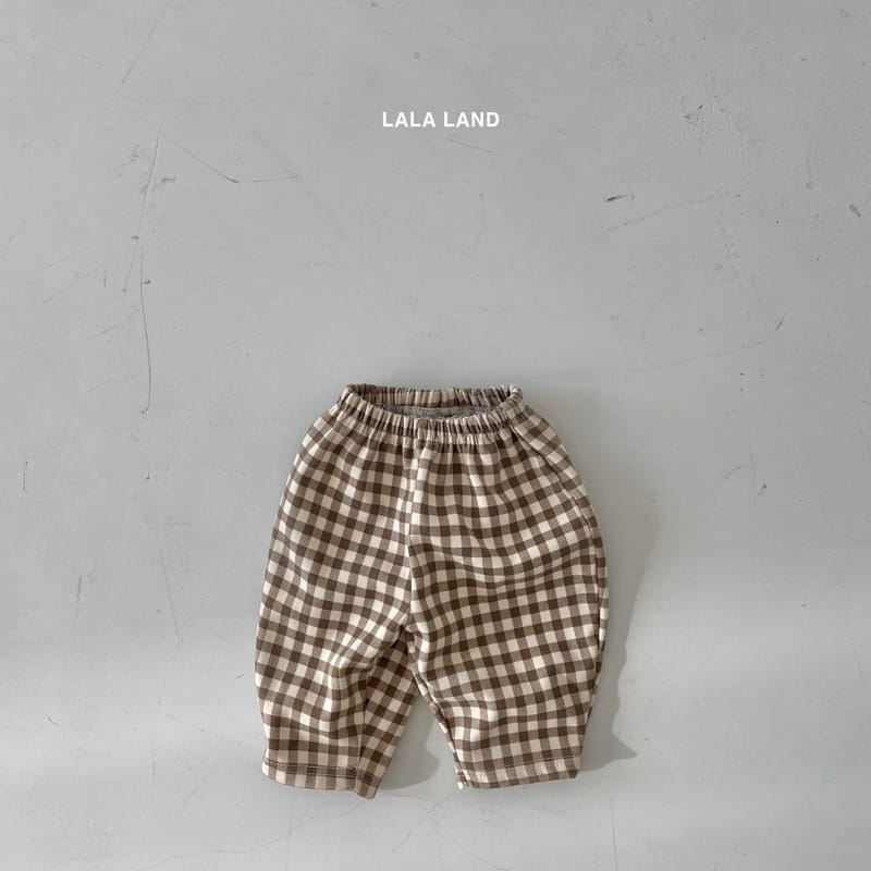 LALALAND - Korean Children Fashion - #Kfashion4kids - Check Pants - 3