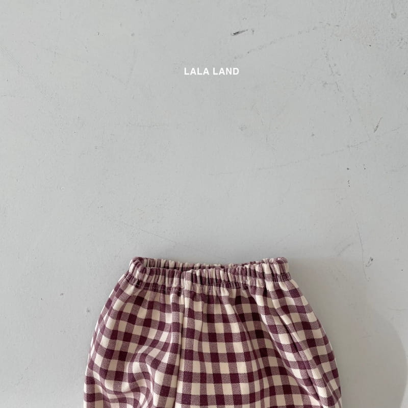 LALALAND - Korean Children Fashion - #Kfashion4kids - Check Pants - 8