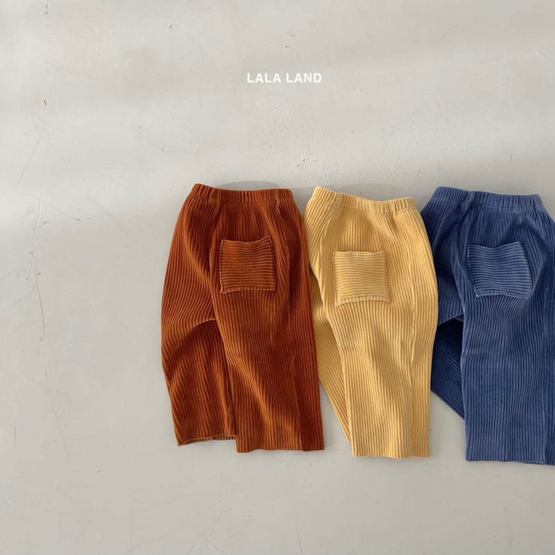 LALALAND - Korean Children Fashion - #Kfashion4kids - Big Rib Wide Pants - 3