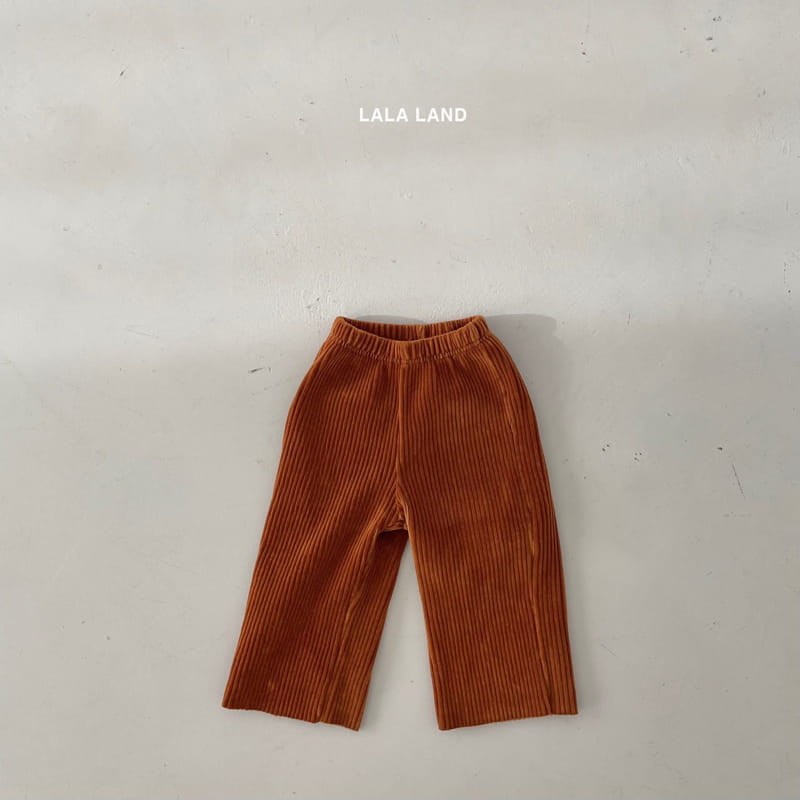 LALALAND - Korean Children Fashion - #Kfashion4kids - Big Rib Wide Pants - 5