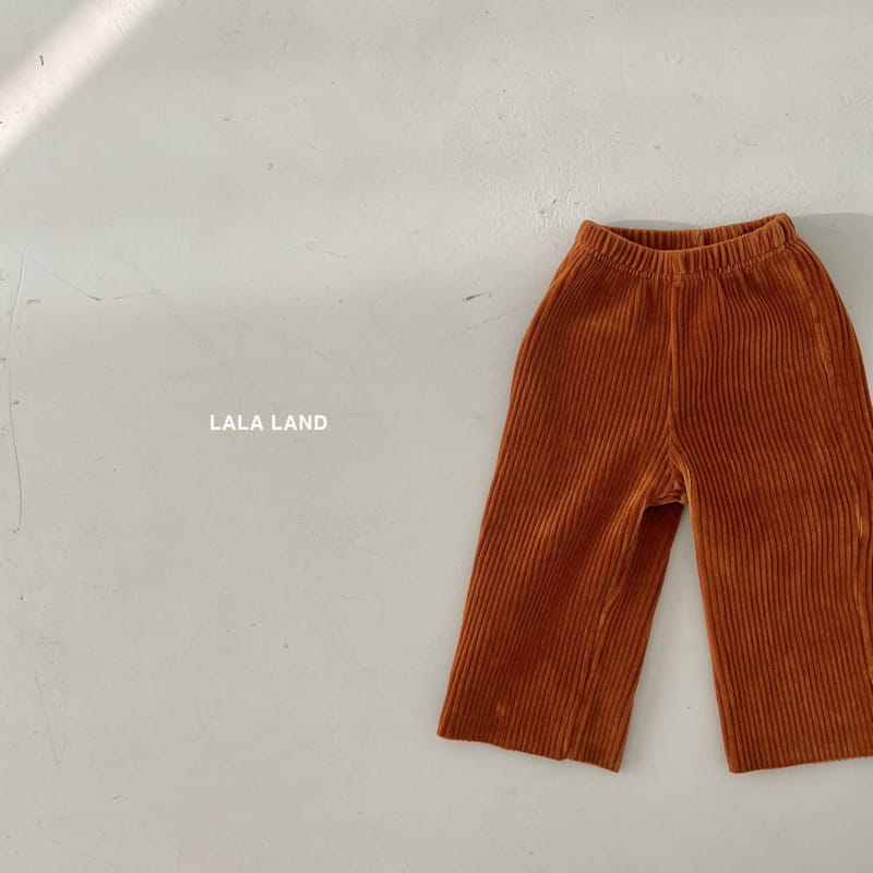 LALALAND - Korean Children Fashion - #Kfashion4kids - Big Rib Wide Pants - 6