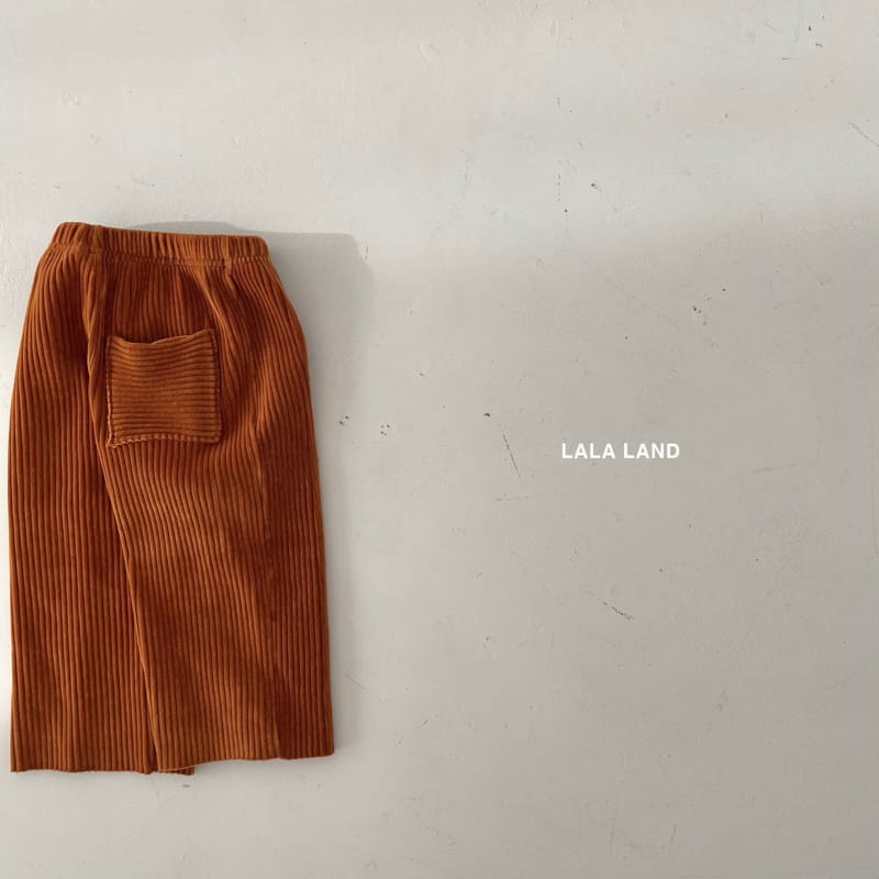 LALALAND - Korean Children Fashion - #Kfashion4kids - Big Rib Wide Pants - 8