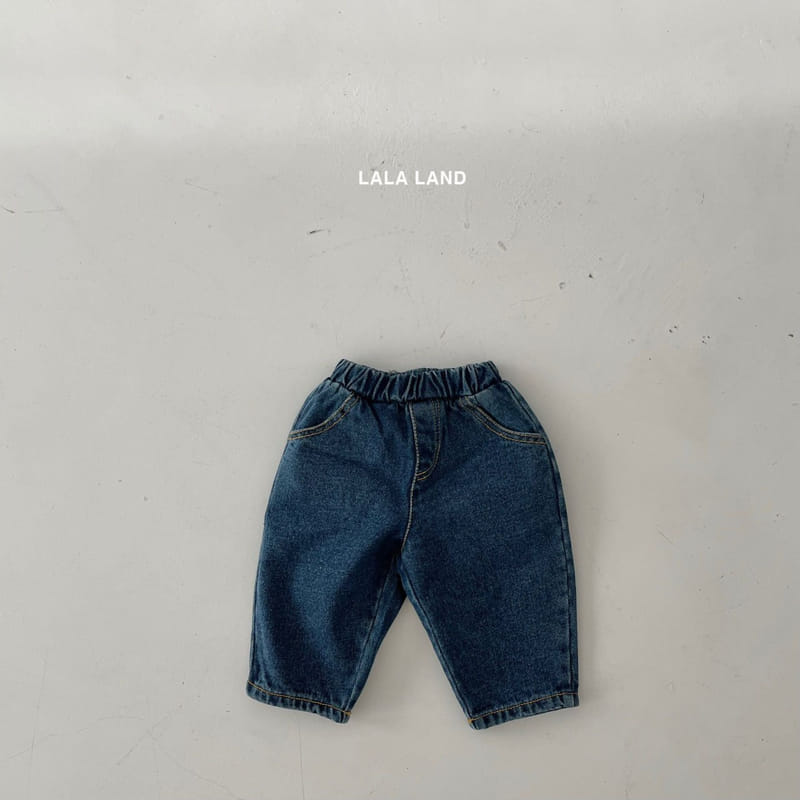 LALALAND - Korean Children Fashion - #Kfashion4kids - Round Baggy Jeans - 2