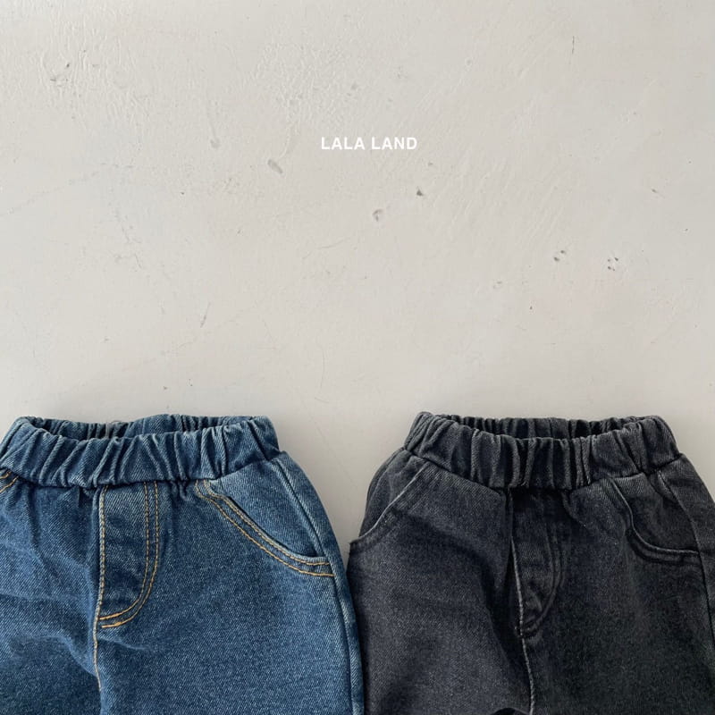 LALALAND - Korean Children Fashion - #Kfashion4kids - Round Baggy Jeans - 3