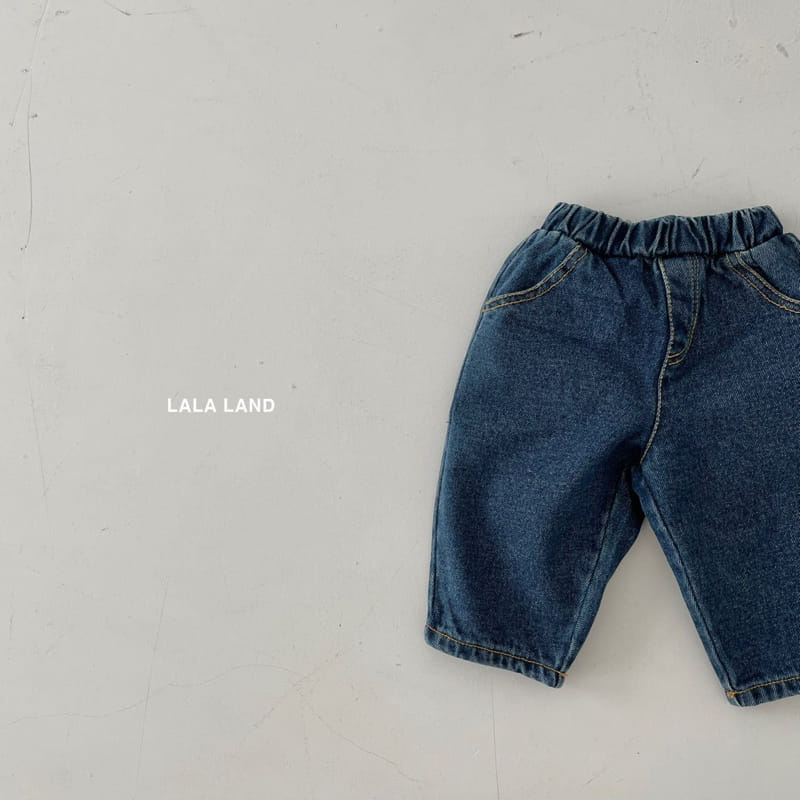 LALALAND - Korean Children Fashion - #Kfashion4kids - Round Baggy Jeans - 5