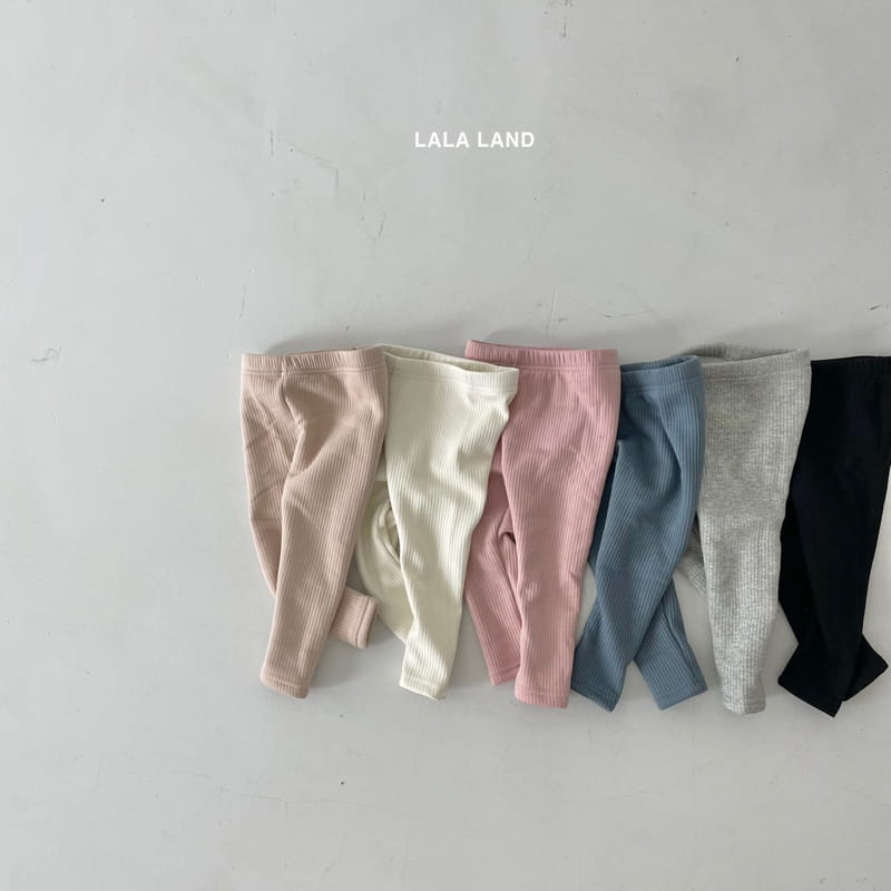 LALALAND - Korean Children Fashion - #Kfashion4kids - Mink Rib Leggings
