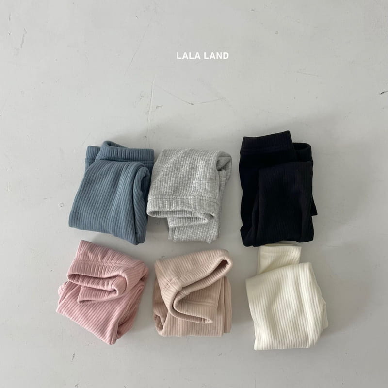 LALALAND - Korean Children Fashion - #Kfashion4kids - Mink Rib Leggings - 3