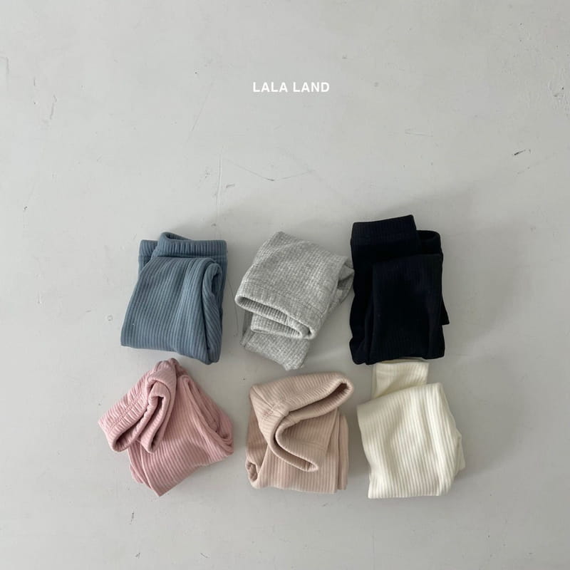 LALALAND - Korean Children Fashion - #Kfashion4kids - Mink Rib Leggings - 4